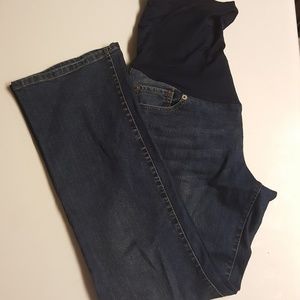 Boot cut maternity jeans